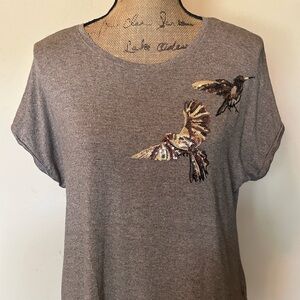 Fun bird top-new without tag!